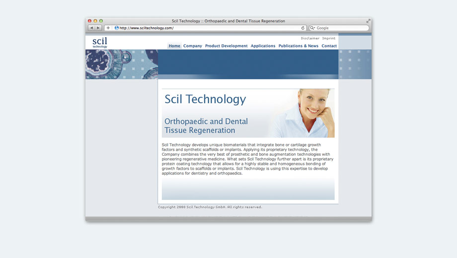 Website Scil Technology